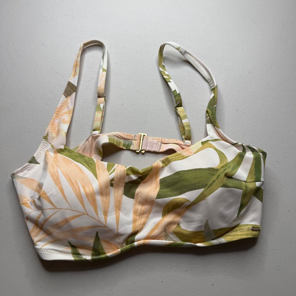 NWOT Everyday Sunday Garden Essence Bikini Top Size L